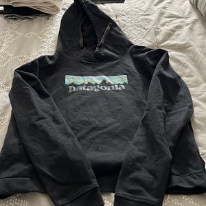 Cropped Patagonia Hoodie size L